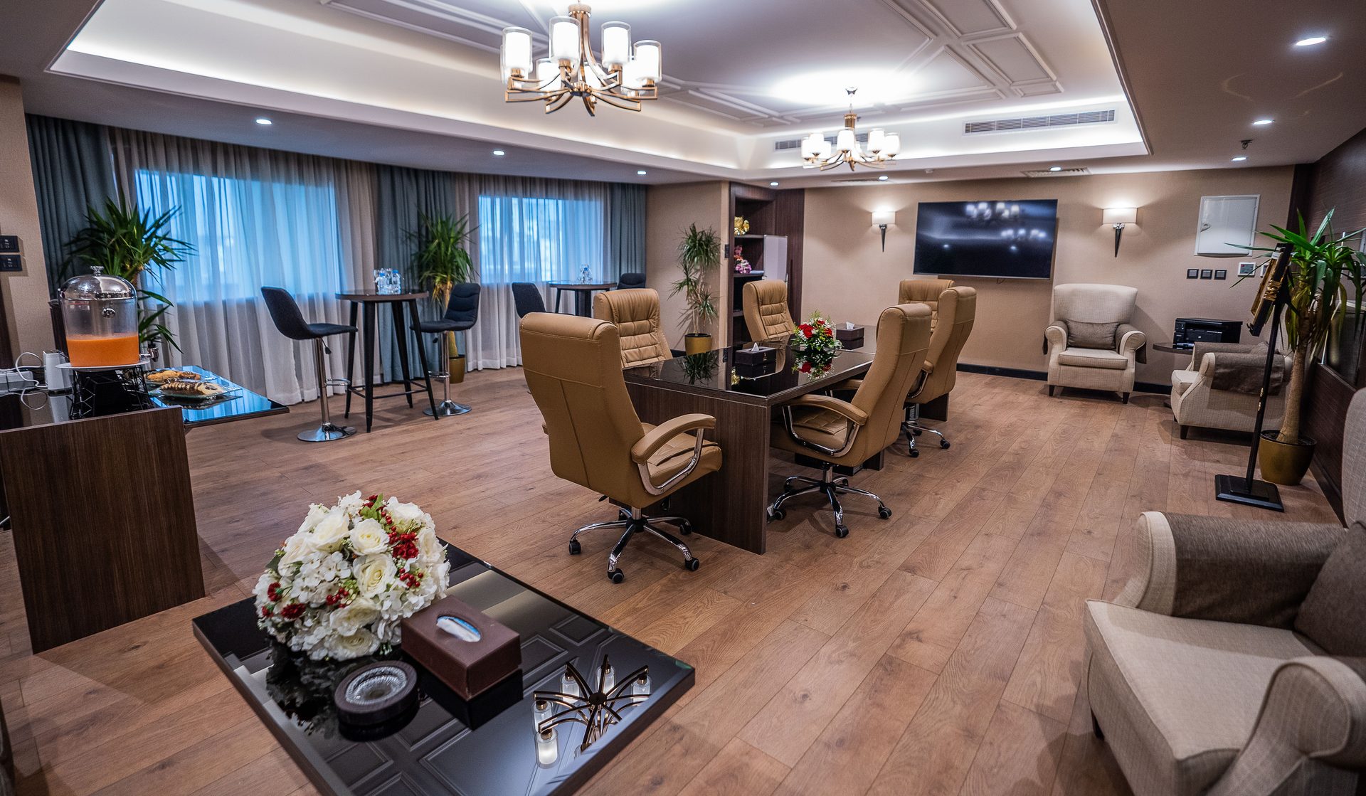 Lounge perniagaan di Casablanca Hotel Jeddah