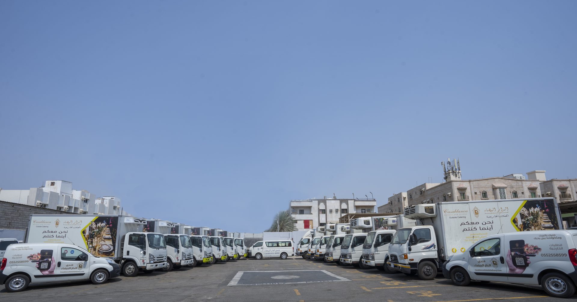 Armada pengangkutan hotel di Casablanca Hotel Jeddah