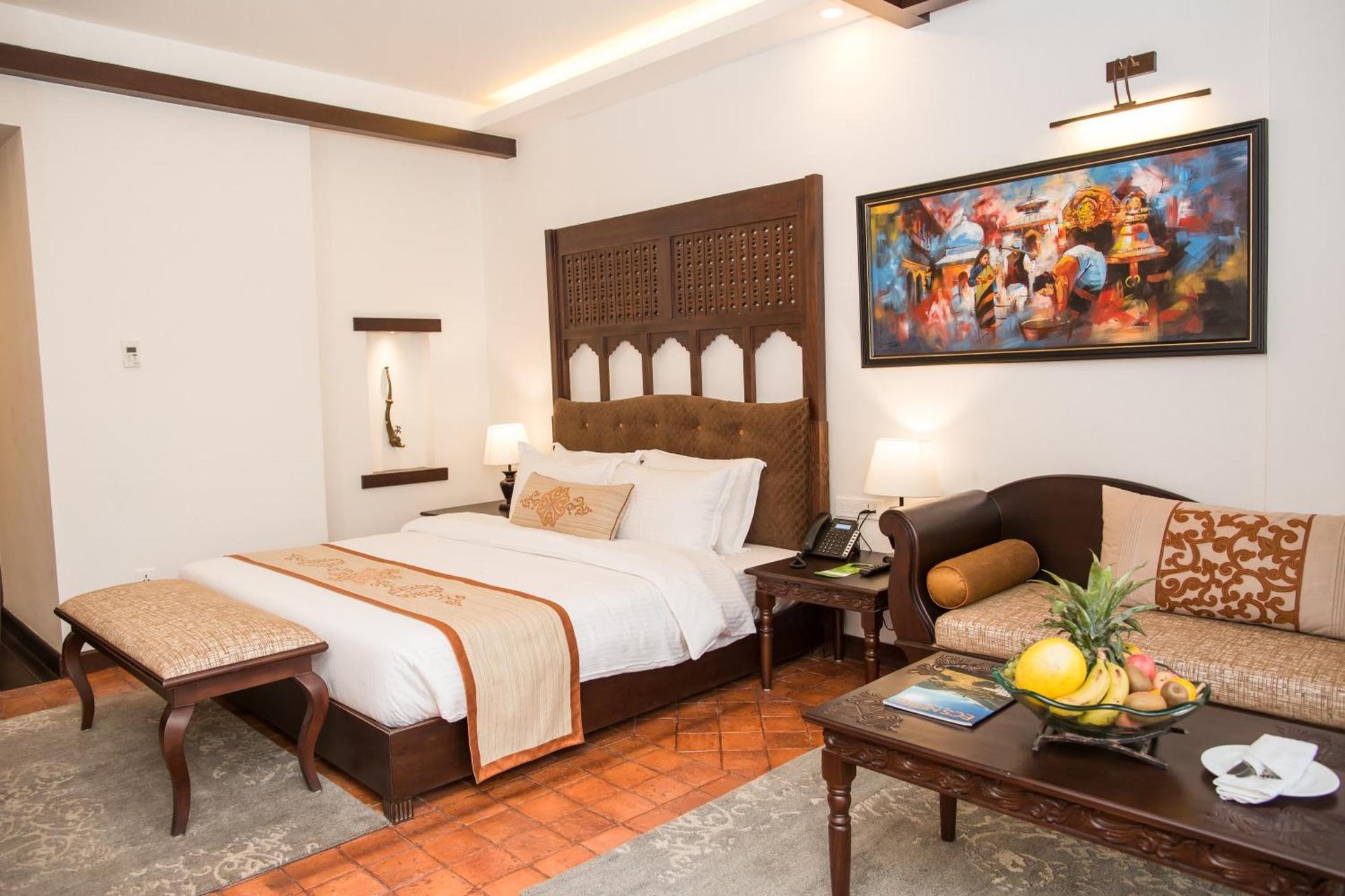 Elevated Deluxe Mountain View King Room