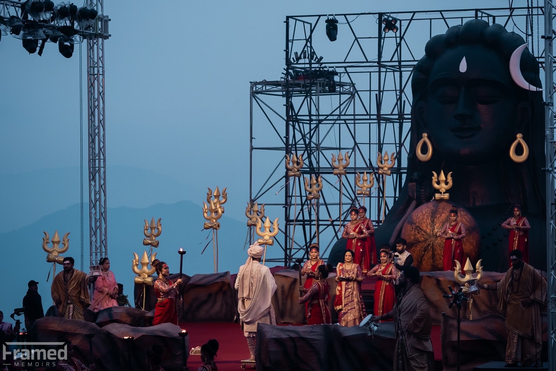 Destination wedding venue at Chandragiri Hills Resort