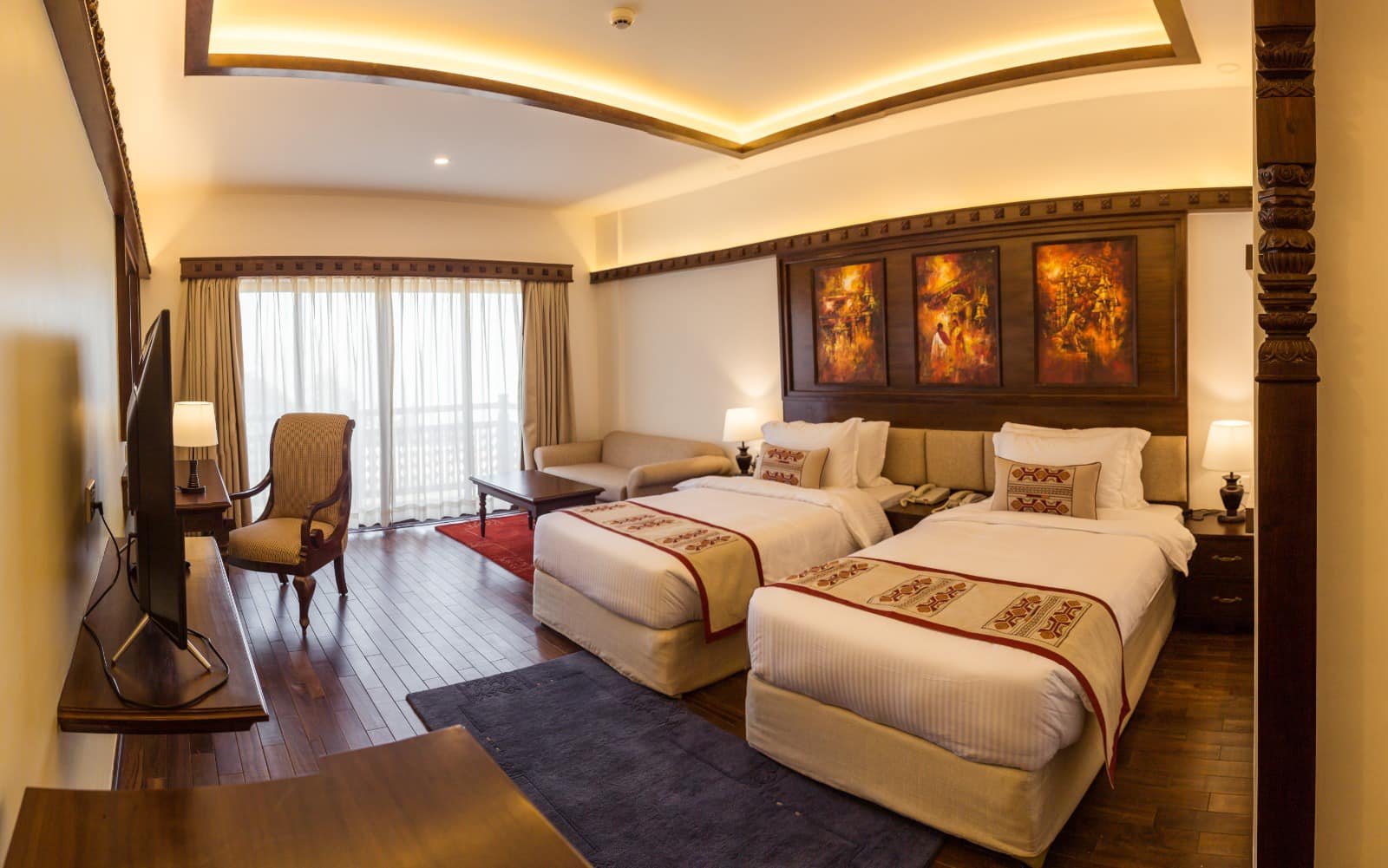 Deluxe Twin Room at Chandragiri Hills Resort