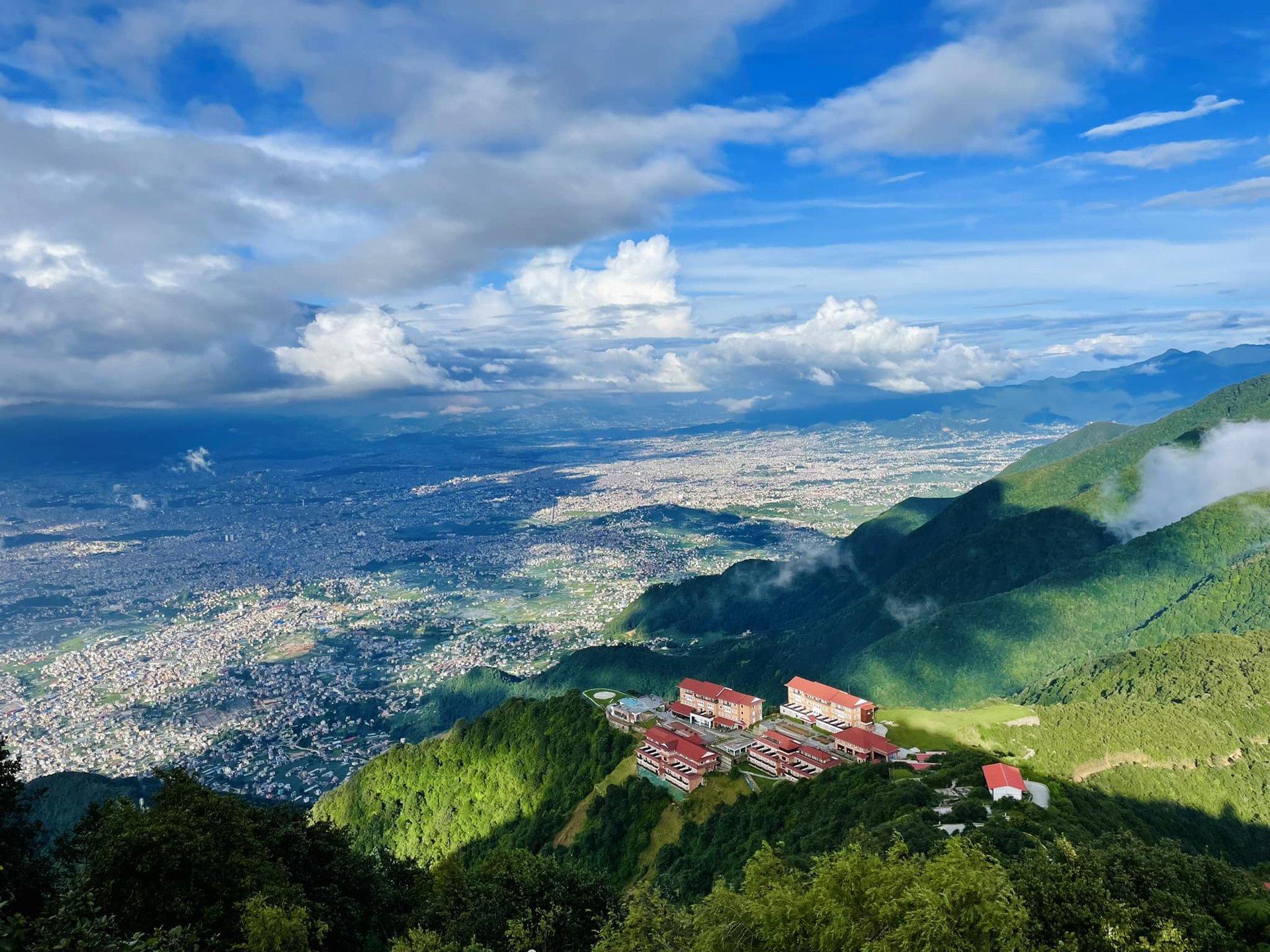 Chandragiri Hills Resort grounds