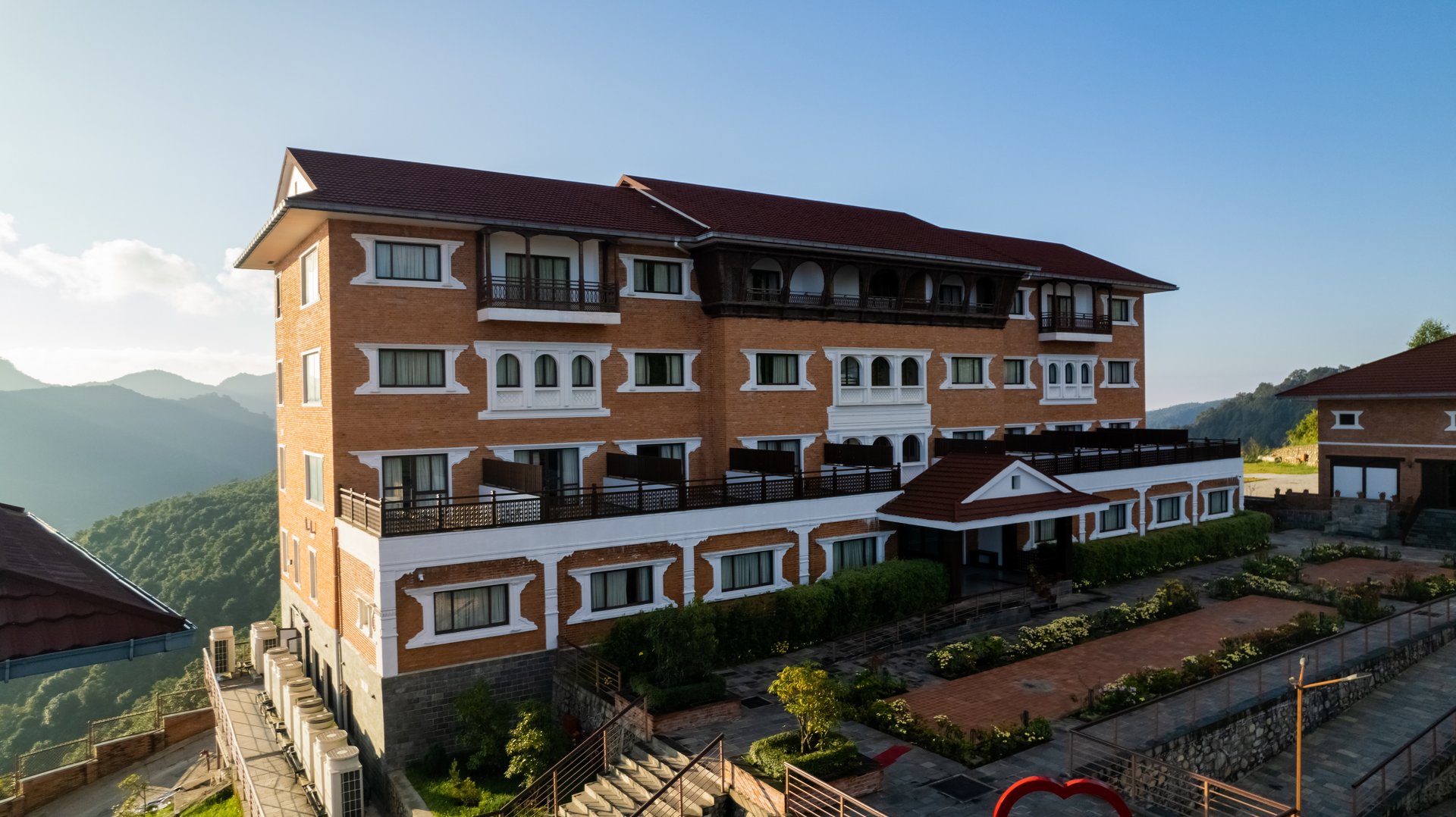 Chandragiri Hills Resort building