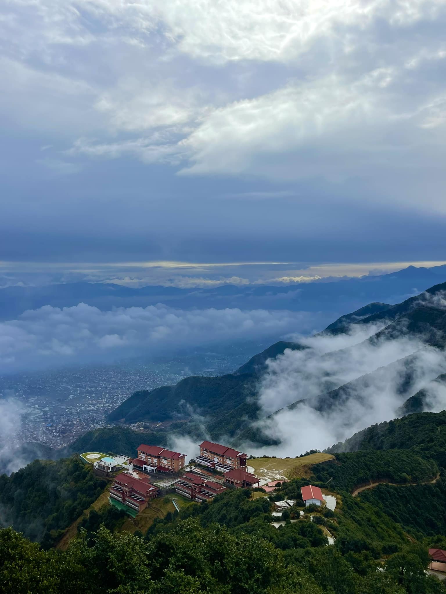 Chandragiri Hills Resort exterior detail