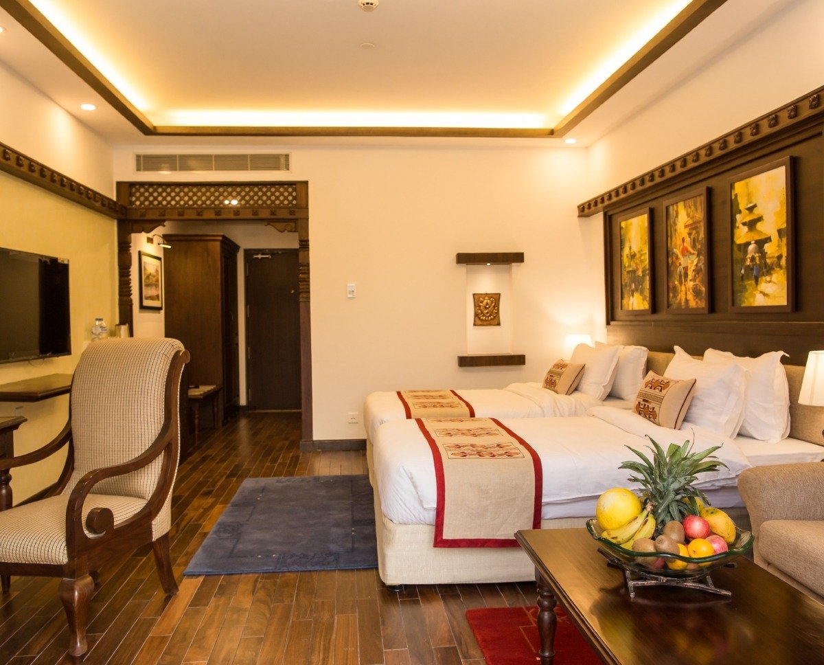 Elevated Deluxe Mountain View Twin Room