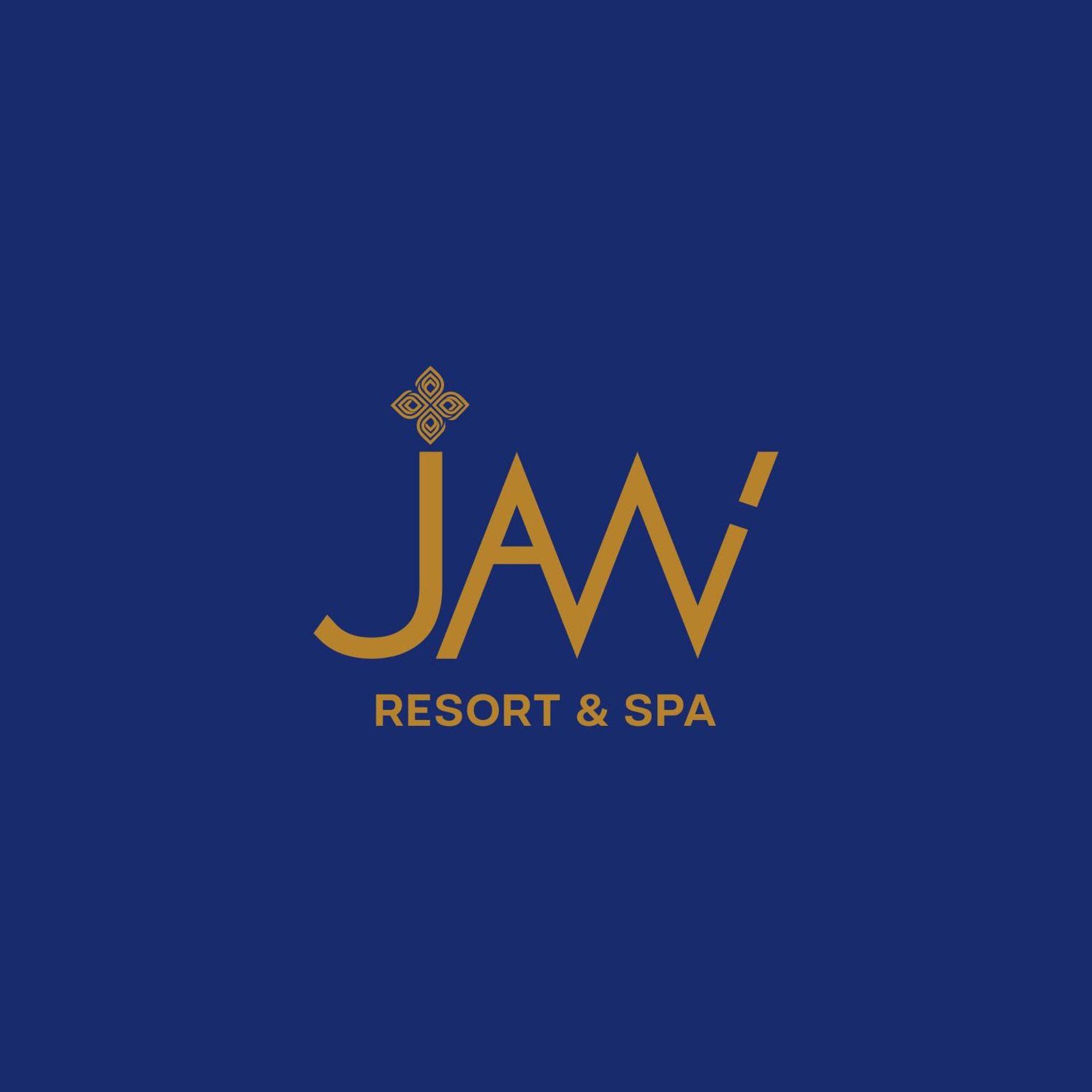 a logo for a resort and spa resort and spa logo at Jaw Resort & Spa in Manama
