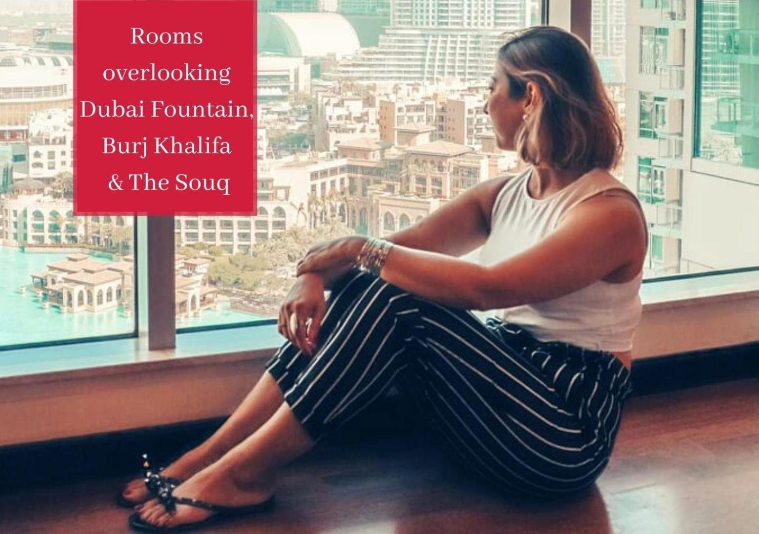 1 Bedroom, King, Burj Khalifa/Fountain View, Smoking