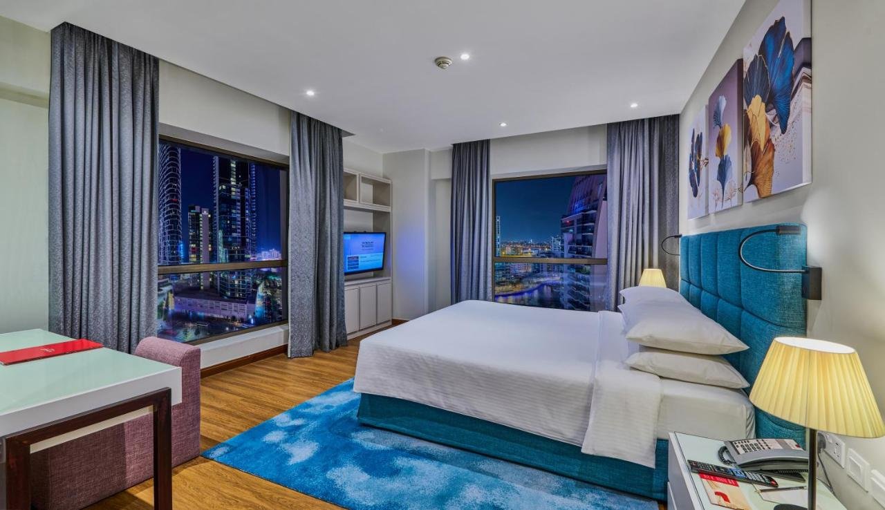 Two-Bedroom Suite with Balcony and City View